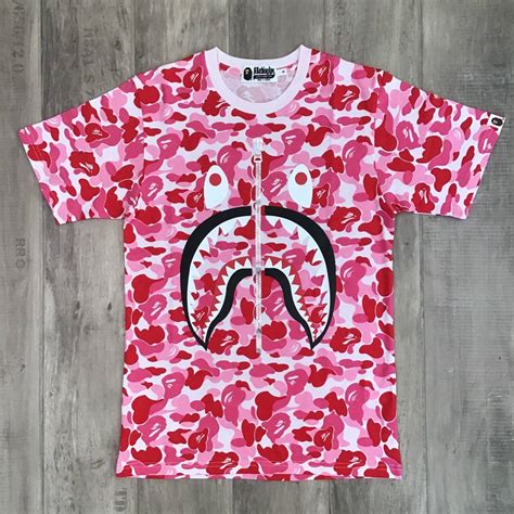 Get noticed with the stylish Pink Bape Shirt